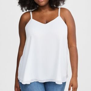 Torrid White Camisole Top